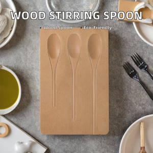 Practical Long-Handled Oval Beech <b>Wood</b> <b>Cooking</b> <b>Spoon</b> Utensil for Kitchen Use for Stirring - Product Image 2