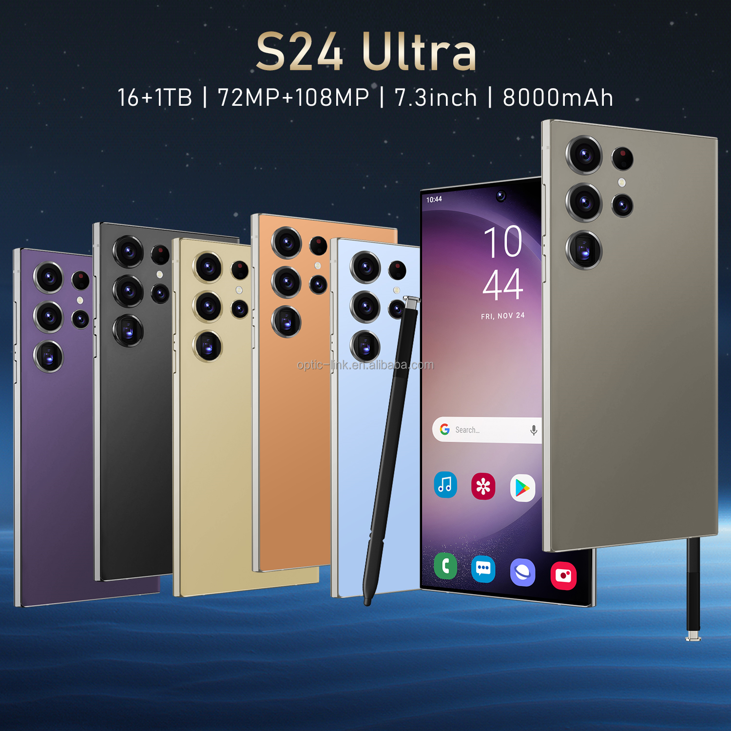 S24 Ultra Phones 8GB+512GB - 5G Smartphones with Android 12