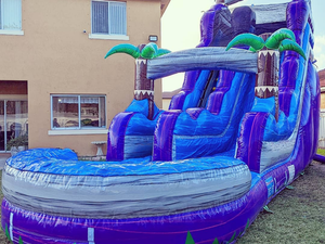 מגלשת מים מתנפחת גדולה מ-PVC למכירה, מגלשה מתנפחת לחצר - Product Image 4