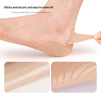 Patchs anti-frottement auto-adhésifs de forme irrégulière pour les pieds, coussinets profilés pour la protection des chaussures