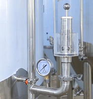 Fermenteur conique commercial de 1000 L avec enveloppe de refroidissement et de chauffage, réservoir de fermentation, équipement de brassage de bière
