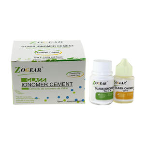 TM020 ZOGEAR vetro dentale Ionomer Cemento, 60g polvere + 45g liquido, Cemento dentale - Product Image 1