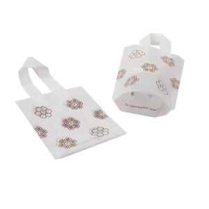 Sacs en plastique personnalisés à <span class=keywords><strong>d</strong></span>écoupe pré<span class=keywords><strong>d</strong></span>écoupée, sacs plats en PE pour serviettes hygiéniques jetables, sacs en plastique très demandés - Product Image 2