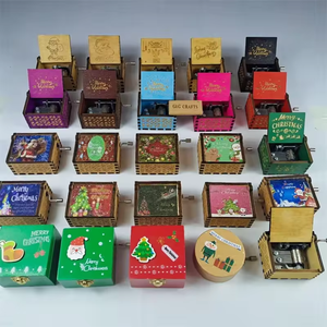 Scatole musicali rotonde di varie serie all'ingrosso - Product Image 6