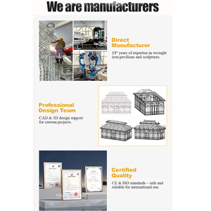 MILY Fournisseur direct d'usine <span class=keywords><strong>de</strong></span> serres <span class=keywords><strong>en</strong></span> fer forgé et <span class=keywords><strong>en</strong></span> acier pour la distribution et l'importation - Product Image 3