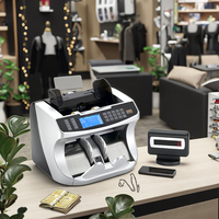 Compteur de billets de banque Easycount EC990 de qualité bancaire, détection UV/MG/MT/IR, multi-devises, 1000 pièces/min, haute vitesse, affichage LED, CE/RoHS/ECB