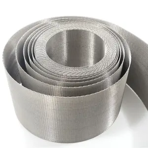 Stainless Steel Auto Screen Belts Reversible Reverse Dutch Weave Wire Mesh Roll