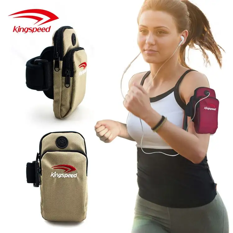 Outdoor Sports Bike Running Polyester Arm Phone Bag/Sports Running Mobile Phone Arm Bag Accessories Manufacturer