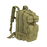 Vente en gros 600D Molle Tactical Assault Sac à dos étanche 30L Capacité Randonnée Camping Voyage Sports de plein air Sacs de jour