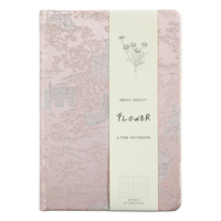 Carnet A5 à couverture rigide en tissu, personnalisable, nouveau style chinois, journal gaufré, papier Dowling 80g, agenda ligné avec marque-page en ruban