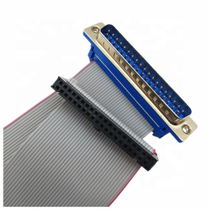DB37 D-SUB 37Pin a FC-40Pin conector hembra de <span class=keywords><strong>2</strong></span>,54mm IDC cinta plana Cable - Product Image 1