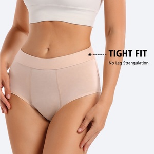 INTIFLOWER 1393 meilleur post-partum réutilisable taille haute période sous-vêtements 0 fuite coloré période <span class=keywords><strong>culotte</strong></span> haute Absorption - Product Image 3