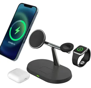 Wireless Charging Stand Three in One Wireless Charger for for Apple Device iPhone Series, iWatch and airpods series