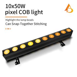 AICPOSE - Nueva Lámpara de Pared LED RGBW 4 en 1 con Control DMX de 10x50W Pixel Cob - Product Image 1
