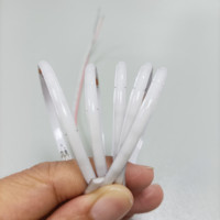 Tira de LED COB Blanca de 12V 24V, Ancho de PCB de 4mm, 480 LED, 4000K, CRI 90, Regulable, Flexible y Delgada