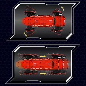 Mould King 15067S Nouveau <span class=keywords><strong>Robot</strong></span> Technique RC Motorisé <span class=keywords><strong>Boston</strong></span> <span class=keywords><strong>Dynamics</strong></span> AlphaDog Modèle DIY Jouets pour Enfants Ensemble de Blocs de Construction - Product Image 2