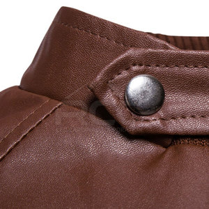 Chaqueta de cuero de calidad superior para hombre, chaqueta de motorista cálida de invierno, ropa de abrigo de moda, proveedor a granel, chaqueta de invierno para hombre - Product Image 4