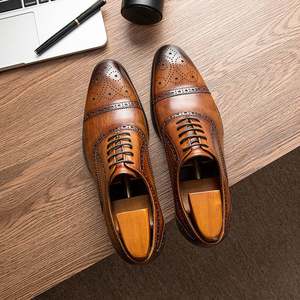 Apini - Zapatos Oxford de Vestir Formales de Negocios para Hombre, Hechos a Mano en Italia, de Cuero Genuino, con Cordones y Estampado de Leopardo - Product Image 6