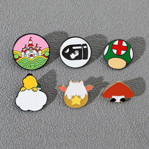 Popolare Stock Mecha Elf Ball gioco in metallo distintivo all'ingrosso dei cartoni animati Anime spille smaltate per borsa <span class=keywords><strong>Ita</strong></span> - Product Image 3