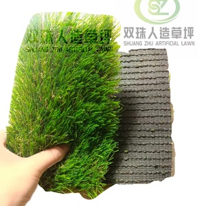Bán buôn giá thấp nhân tạo tổng hợp cảnh quan màu xanh lá cây <span class=keywords><strong>Turf</strong></span> 4*25m Độ dày 40mm thoát nước dưới cỏ Thảm 4 màu sắc ngoài trời - Product Image 3