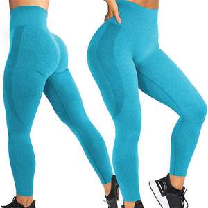 Ropa activa Hot Girls Mujeres Fitness Yoga Pantalones deportivos Gimnasio Leggings para la venta - Product Image 5