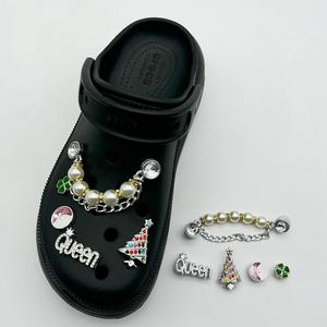 Groothandel Pvc Schoen Bedels <span class=keywords><strong>Eva</strong></span> Slippers Ornamenten Met Bijpassende Decoratie Kaarten Druppelen Plastic Schoen Accessoires Decoraties - Product Image 4