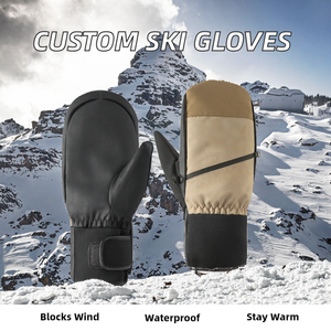 Gants de ski avancés pour temps froid, isolation imperméable <span class=keywords><strong>3M</strong></span> <span class=keywords><strong>Thinsulate</strong></span> - Product Image 4