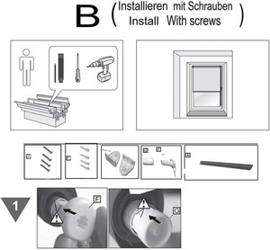 Home Improvement Universal <strong>Blind</strong> Accessories 25mm White Plastic <strong>Roller</strong> <strong>Blind</strong> Brackets Set,<strong>Roller</strong> <strong>Blind</strong> <strong>Fittings</strong> - Product Image 3