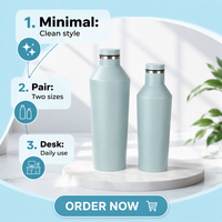 Gobelet à vin en acier inoxydable, isolé sous vide, avec couvercle anti-fuite, sans pied, personnalisable avec logo, cadeau de Noël pour le camping et la maison