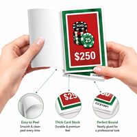 Carte à gratter à fenêtre unique, forme carrée, thème personnalisé, à succès, pour un gagnant instantané et un grand gain, type billet de loterie
