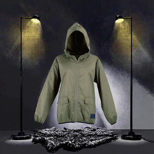 Women's Y2K Long Woven Zipper Windproof Eco-Friendly <b>Sparkly</b> <b>Cardigan</b> Jacket for Club Party Stage Show - Product Image 3