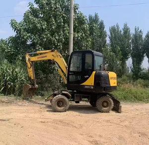 Excavadora de Ruedas Hyundai 60W-7 de Segunda Mano con Buen Rendimiento, Proveniente de Corea del Sur, Excavadora de Ruedas Hyundai 60wvs Usada - Product Image 4