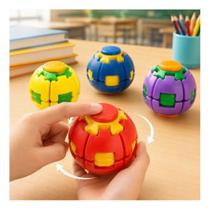 Trending Pocket Gyro Globe Fingertip Press Spinner Ball Anxiety Comfort Toy Kids Teen Present Bulk Orders Pack - Product Image 6