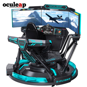 Simulador de Vuelo VR para Enseñanza y Entrenamiento de Aviones, Equipo de Ejercicio de Popularización Científica 5D 7D 12D, Cabina de Simulación de Estudio - Product Image 1