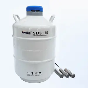 YDS-15-125 Liquid Nitrogen Gas Cylinder Dewar Flask Liquid Nitrogen Container Price Vessel Normal Pressure