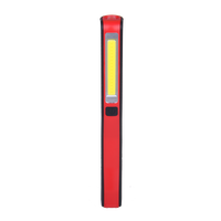 Lampe de travail industrielle LED COB rechargeable, lampe d'inspection pour mécanicien, lampe torche portable de poche, IP33, 6000K, lumière du jour