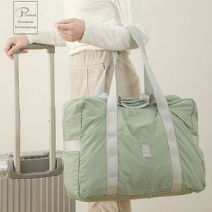 Sac de voyage en nylon de mode en gros d'usine avec fermeture à glissière - Product Image 2