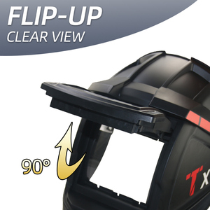 Máscara de Soldadura con Oscurecimiento Automático Solar y Color Real, Lentes de Soldadura para Máquina de Soldar y Herramienta de Corte por Plasma - Product Image 4