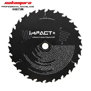 Nakamura Tct Lâmina de serra circular para madeira 125mm 30 dentes