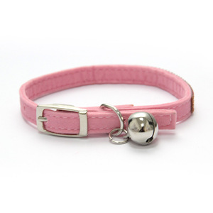 Mewah modis berkilau elegan kulit barat Bling berlian imitasi dekorasi Kucing anjing kerah anak anjing dengan bel - Product Image 5