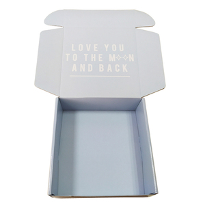 Scatole di Cartone per Spedizioni Personalizzate con Logo, Basso MOQ, Scatole Pieghevoli in Cartone Ondulato a 3 Strati per Abbigliamento e Scarpe - Product Image 6