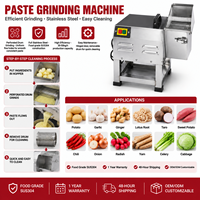 Broyeur Électrique Commercial en Acier Inoxydable BlinkSong pour Pâte de Taro et Patate Douce 220V, Machine à Écraser les Aliments pour Restaurants et Cuisines