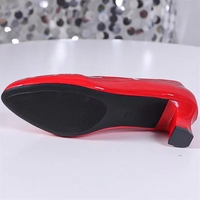 Nouveauté - Chaussures à talons pour femmes grandes tailles avec semelles en caoutchouc de qualité, bout pointu, tendances de la mode estivale, talons bas pour femmes
