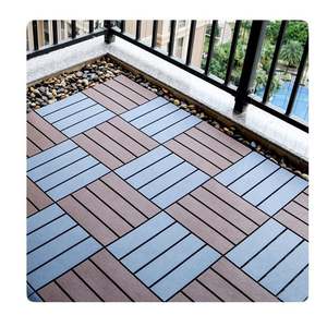 Jardin Composite Interlocking Decking Carrelages de sol 30x30cm Patio - Product Image 6