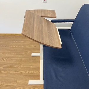 Mesa de cama superior ajustable médica móvil para Hospital, trabajo en casa, computadora de altura ajustable, elevación de pie, escritorio para computadora portátil - Product Image 5