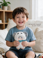 Jouet en peluche interactif intelligent AI RC, compagnon émotionnel, boîte mystère, cadeaux d'anniversaire et de fêtes pour enfants, unisexe