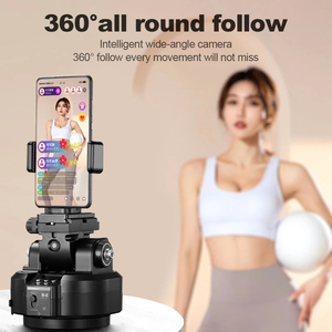 Cabezal <span class=keywords><strong>de</strong></span> Trípode Motorizado M6 con Control Remoto Inalámbrico, Seguimiento Facial por IA, Cámara Panorámica, <span class=keywords><strong>Gimbal</strong></span> para Teléfono para Grabación <span class=keywords><strong>de</strong></span> Video - Product Image 2