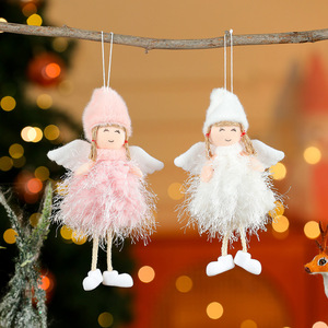 New cross-border angel doll <b>Christmas</b> tree ornament, decoration, plush toy for home and <b>window</b> <b>display</b>. - Product Image 4