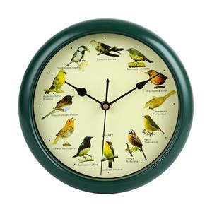 10 13 Inches Cheap Wholesale Kids Room Birds Pattern Silent Plastic <strong>Cuckoo</strong> Bird <strong>Call</strong> with Music Round Wall Clock - Product Image 4