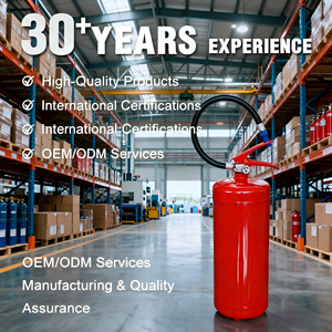 Estintore a Polvere ABC Portatile Stile Italiano Jiayi Certificato CE 1kg-12kg Acciaio Rosso/Giallo/Blu Garanzia 5 Anni - Product Image 2